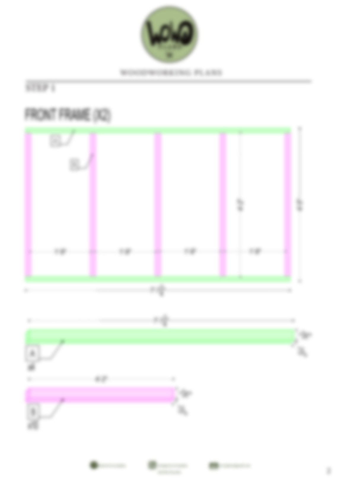 DIY Storage Rack Plans | 27 Gallon Tote Organizer | 4x3 Garage Storage ...