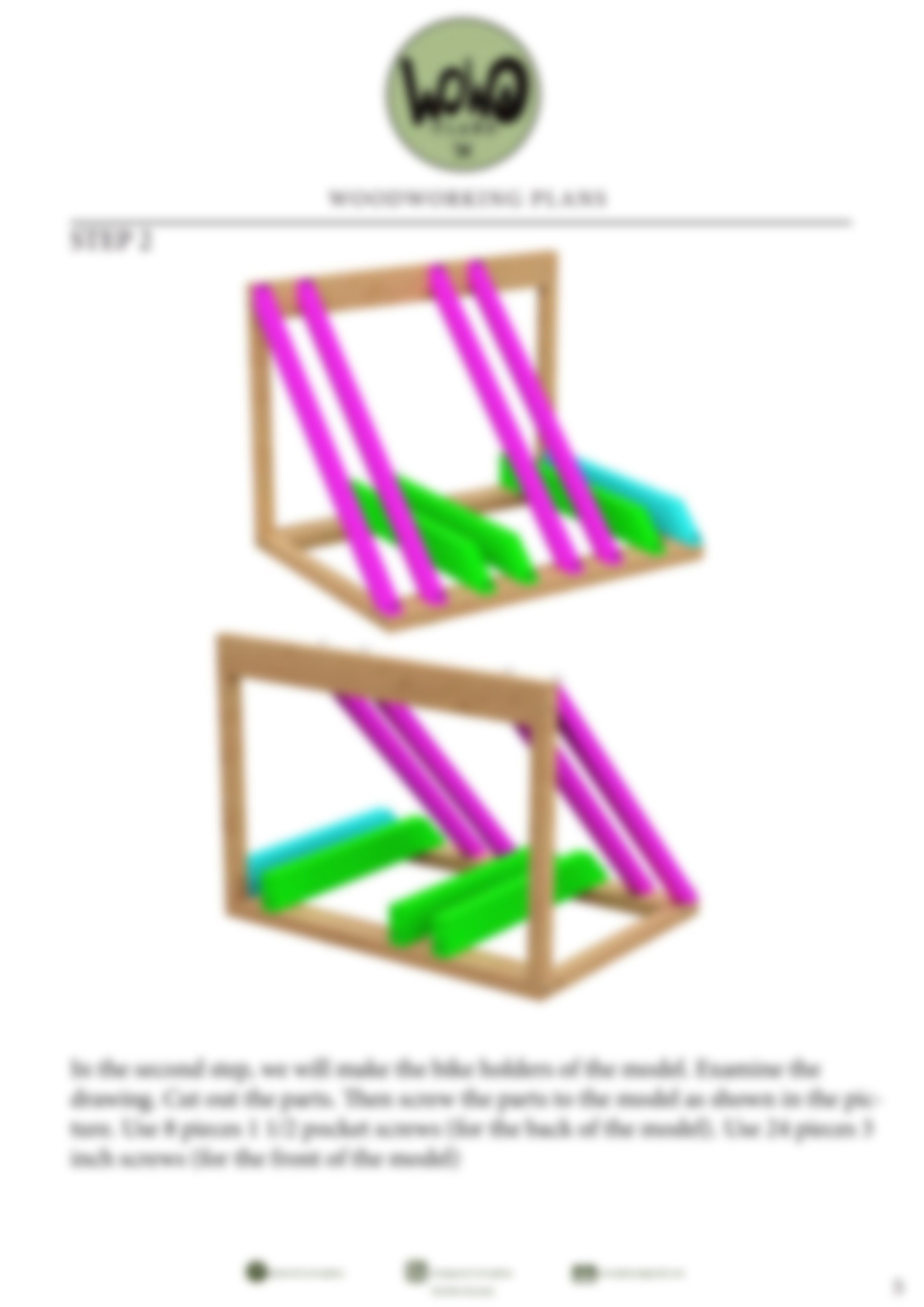 Plan Cycle Rack Bicycle Rack Build Plans | DIY Garage Bike Storage - Instant Download ...