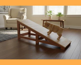 DIY Dog Ramp Plans – Modern Pet Furniture Access Solution (Digital PDF)