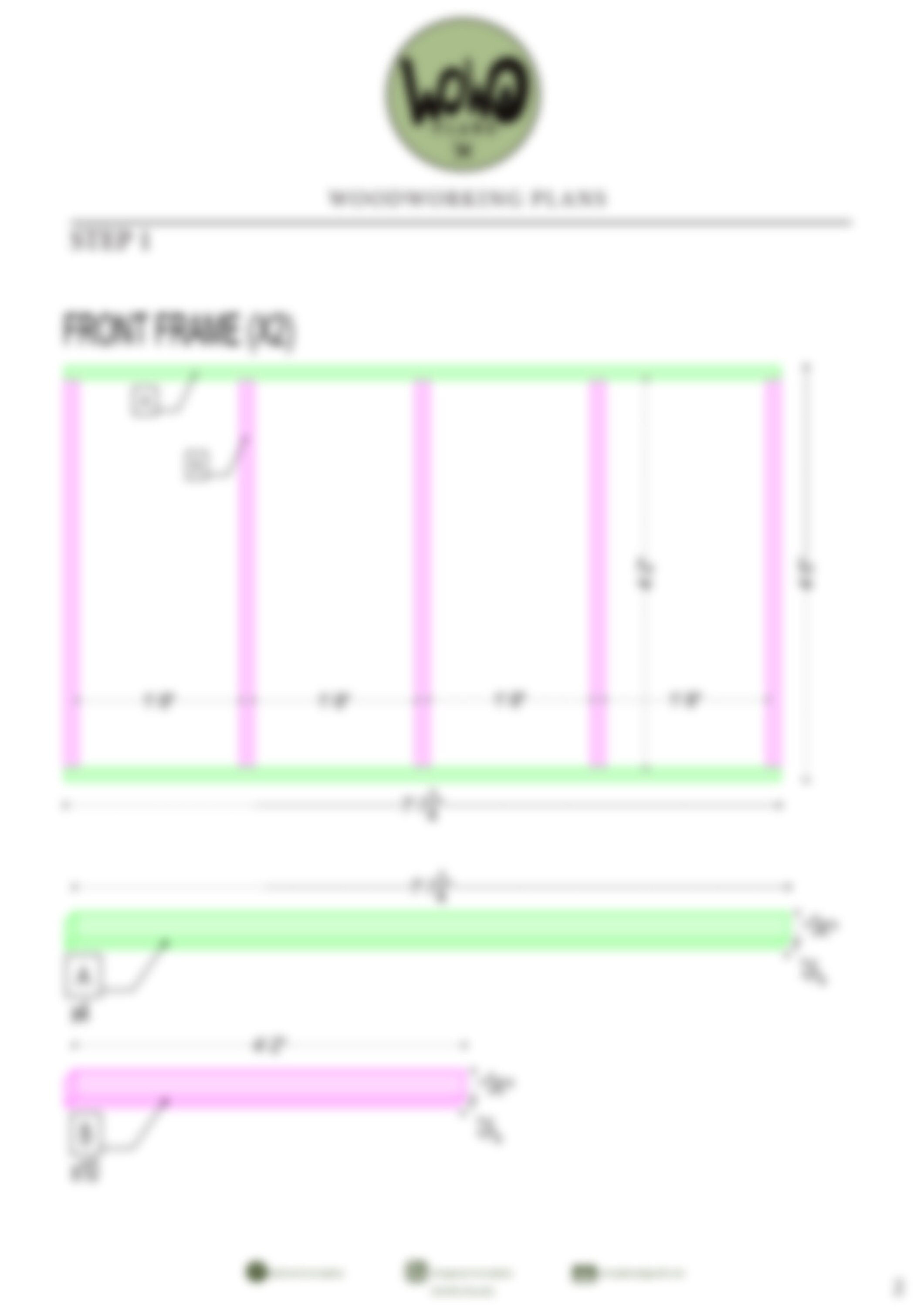 Storage Rack Template Rolling Storage Rack Plans | 27 Gallon Tote Organizer | 4x3 Garage ...