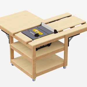 DIY Werkzeug Werkbank Pläne | Tischkreissäge Werkbank Bauplan
