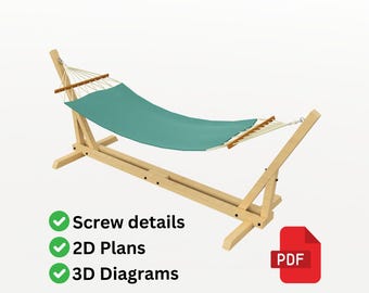 Hammock Stand Construction Plans | DIY Guide for Beginners | Digital Download