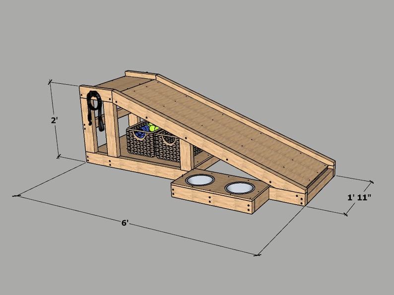 Dog Ramp Pattern Dog Ramp Plans PDF | Build a Wooden Pet Ramp | Easy DIY Woodworking - Etsy