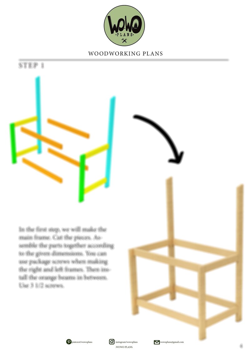 Potting Bench Digital Plan, DIY Outdoor Work Station Build Plan - PDF ...