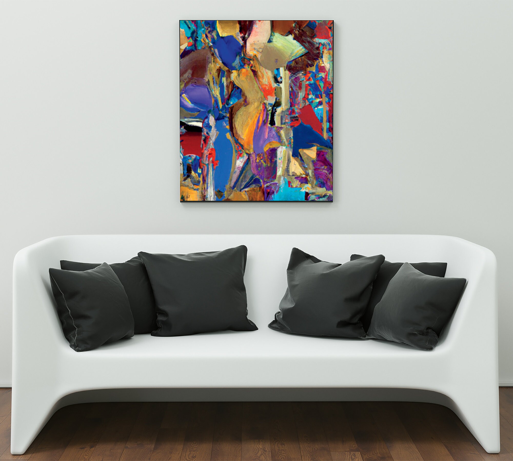 Abstract Colorful Elegant Printable Art , Wall Art Printable Abstract ...