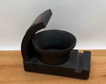 Vintage magnetic nail and screw holder “From your magnetic friends”