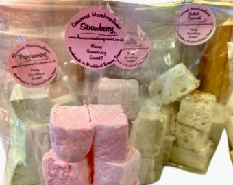 100g Handmade Marshmallows, Toasting, Birthday, Christmas gifts