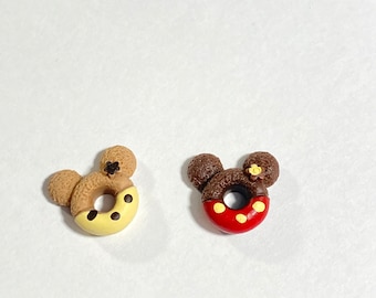 1:6 Mickey donut miniature for Barbie BJD dolls