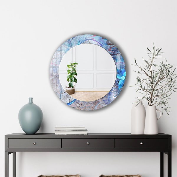 Unique Wall Mirrors Etsy