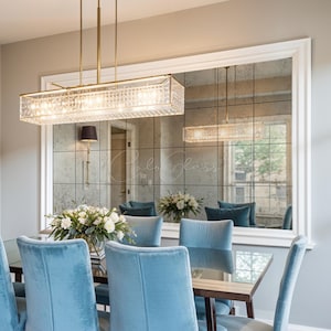 Handmade Antique Mirror Tiles: Silver & Bronze Tint, Distressed Finish