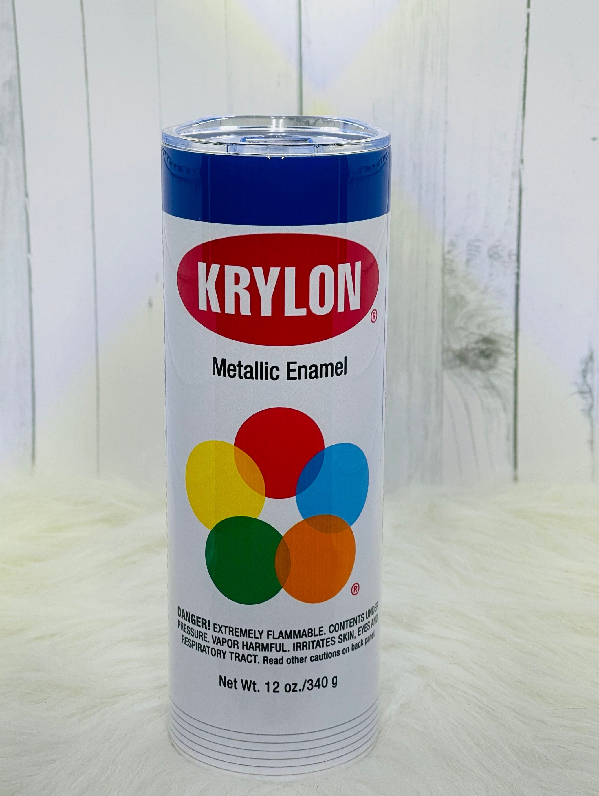 Krylon Short Cuts 3 Oz. High-Gloss Enamel Metallic Spray Paint