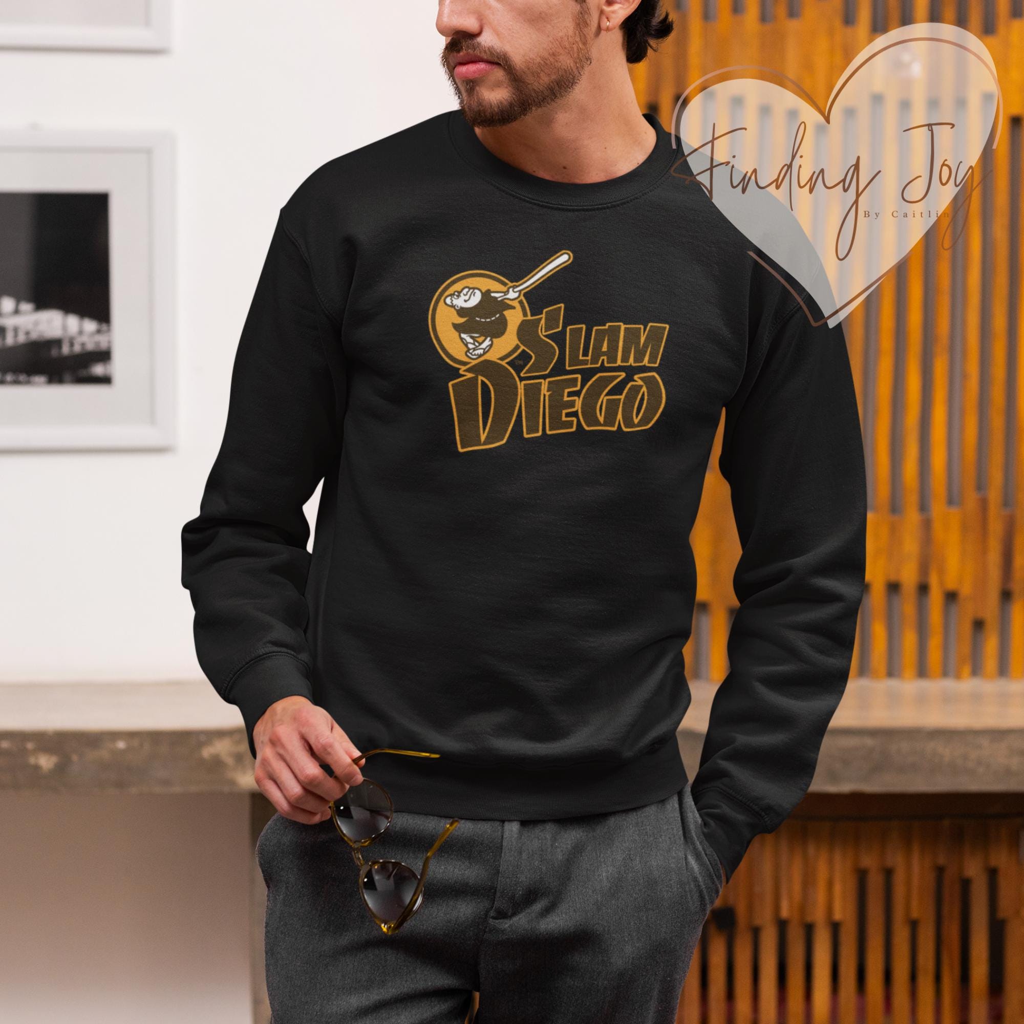 Mlb Slam Diego Shirt Womens Padres Sweatshirt Women San Diego - Main Image