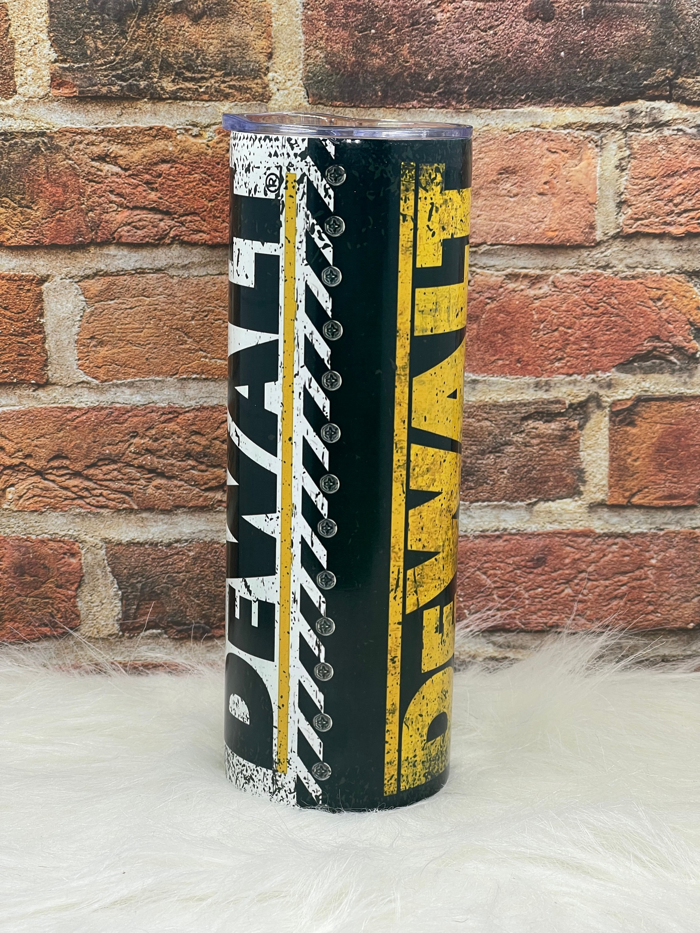 Dewalt Tools, 20 Ounce Stainless Steel Tumbler Cup, Custom Design ...