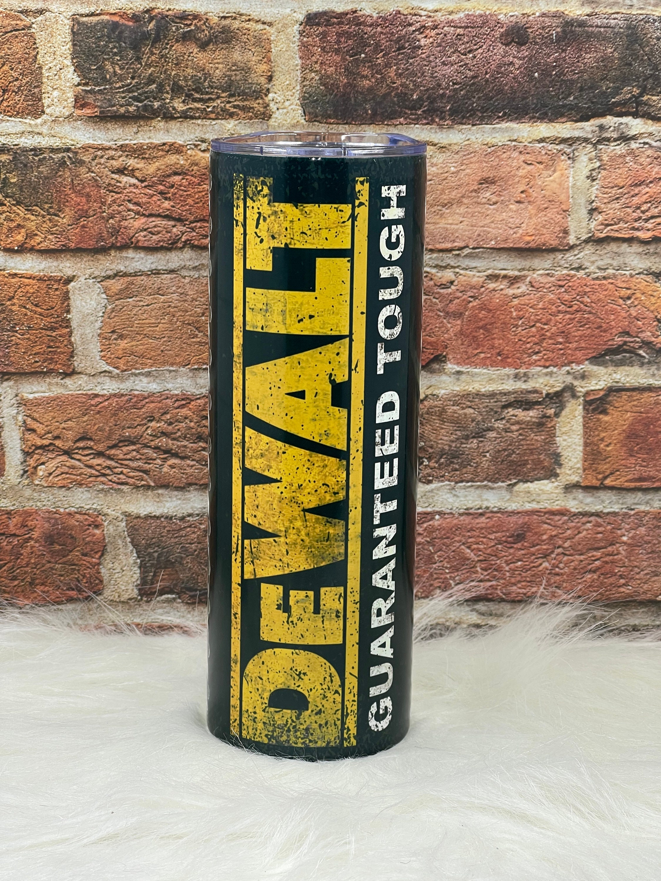 Dewalt Tools, 20 Ounce Stainless Steel Tumbler Cup, Custom Design ...