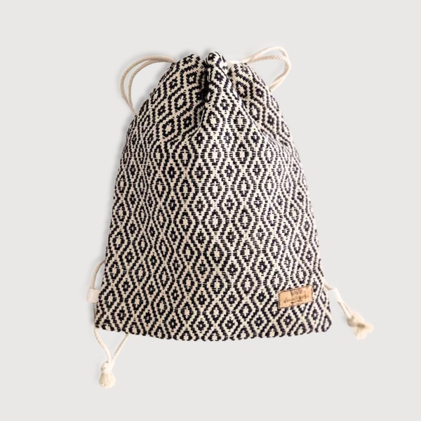 Drawstring Backpack Etsy