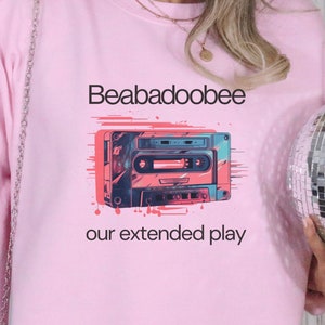 Beabadoobee Our Extended Play Sweatshirt, Indie Pop Music Merch, The 1975, Gift for Music Lovers, Cozy, Unisex Crewneck Sweatshirt