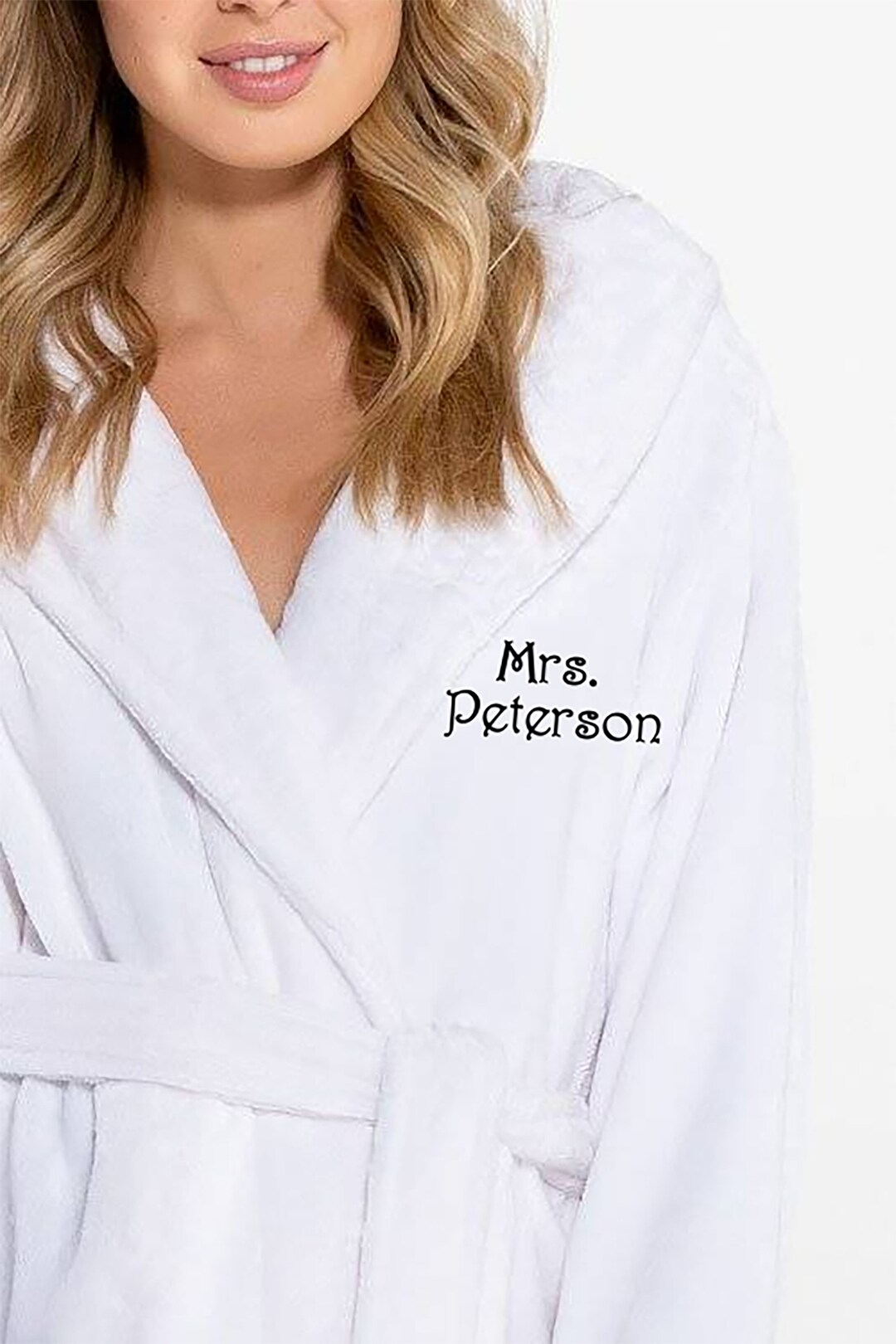 Women Personalized Plush Robe Robe for Women Plush Robe Etsy