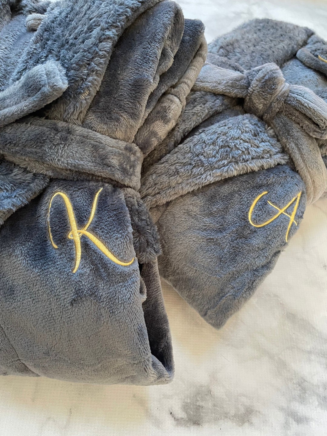 Robes, Plush Premium Robes Embroidered Custom Robe, Luxury Personalized