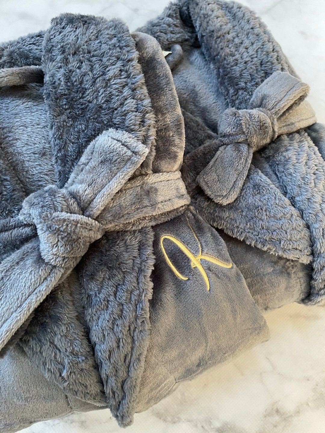 Warm Fleece Robe Matching Couple Robes Bathrobe Plush Robe Matching