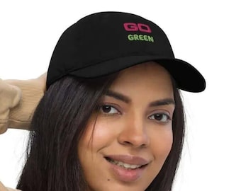 Sombrero de algodón para las personas que quieren vivir en un mundo verde y salvar el planeta