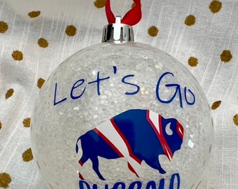 Buffalo Bills Christmas Ornament - Choose Your Design - One Ornament