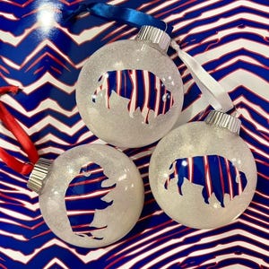 Buffalo Bills - Buffalo Ornament - Set of Three