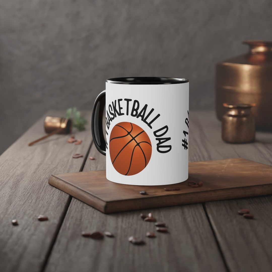 Basketball Dad Mug 1 Dad Mug Basketball Dad Coffee Cup Etsy