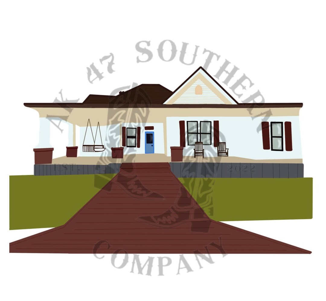 Caroline Forbes House PNG, Vampire Diaries Sublimation Design, Digital