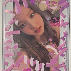 Toploaders de tarjetas fotográficas K-Pop predecoradas