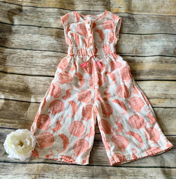 Poppet & Fox Peacock Romper