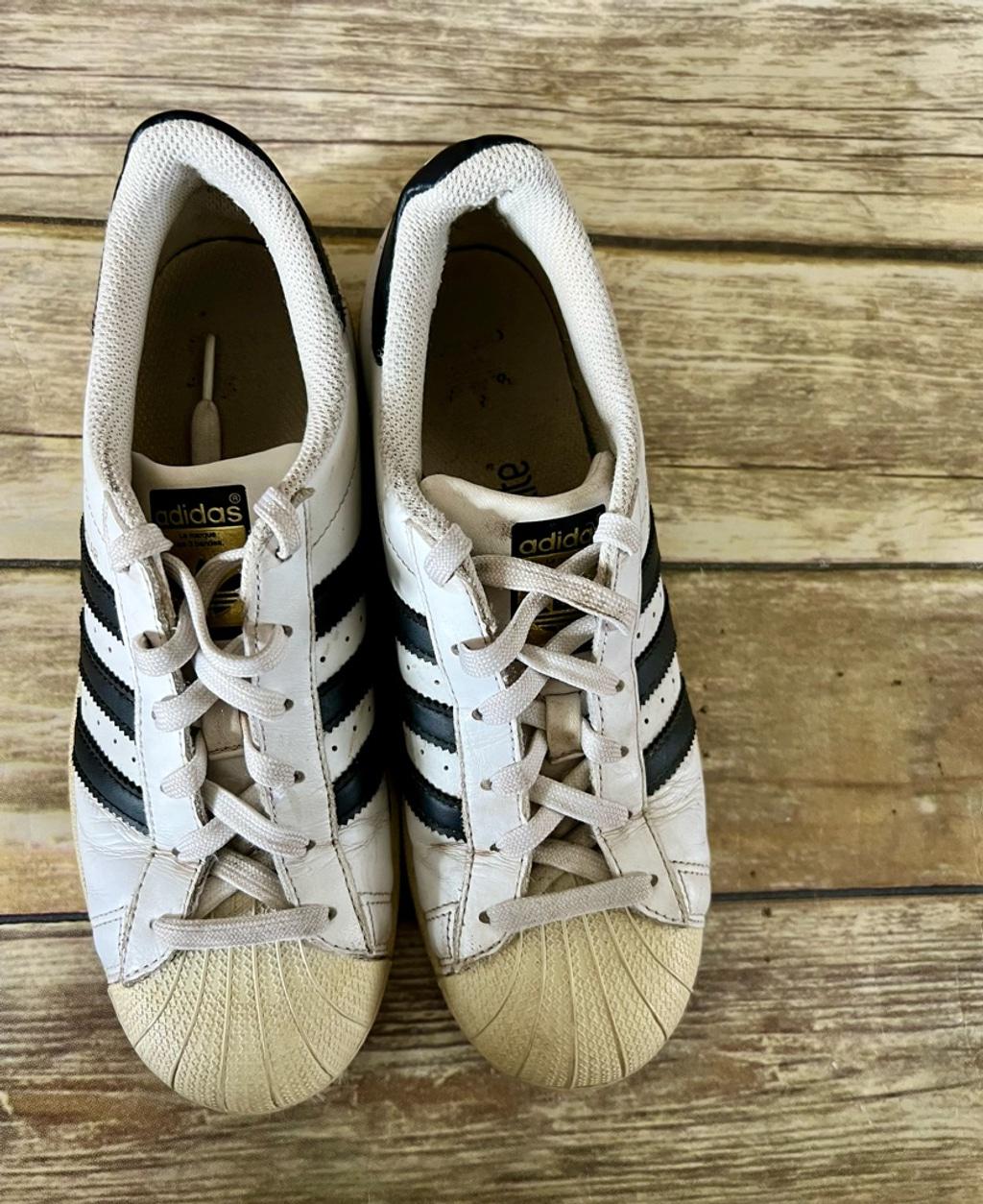 Vintage Adidas Superstar Sneaker-size 6 - Etsy