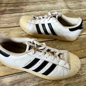 Adidas Superstar 80s White / Black G61070 Men's 5 Women's 6