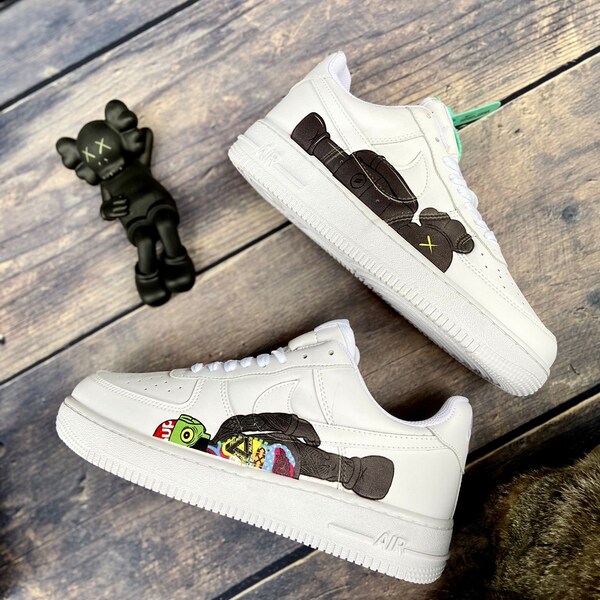 louis vuitton custom air force ones