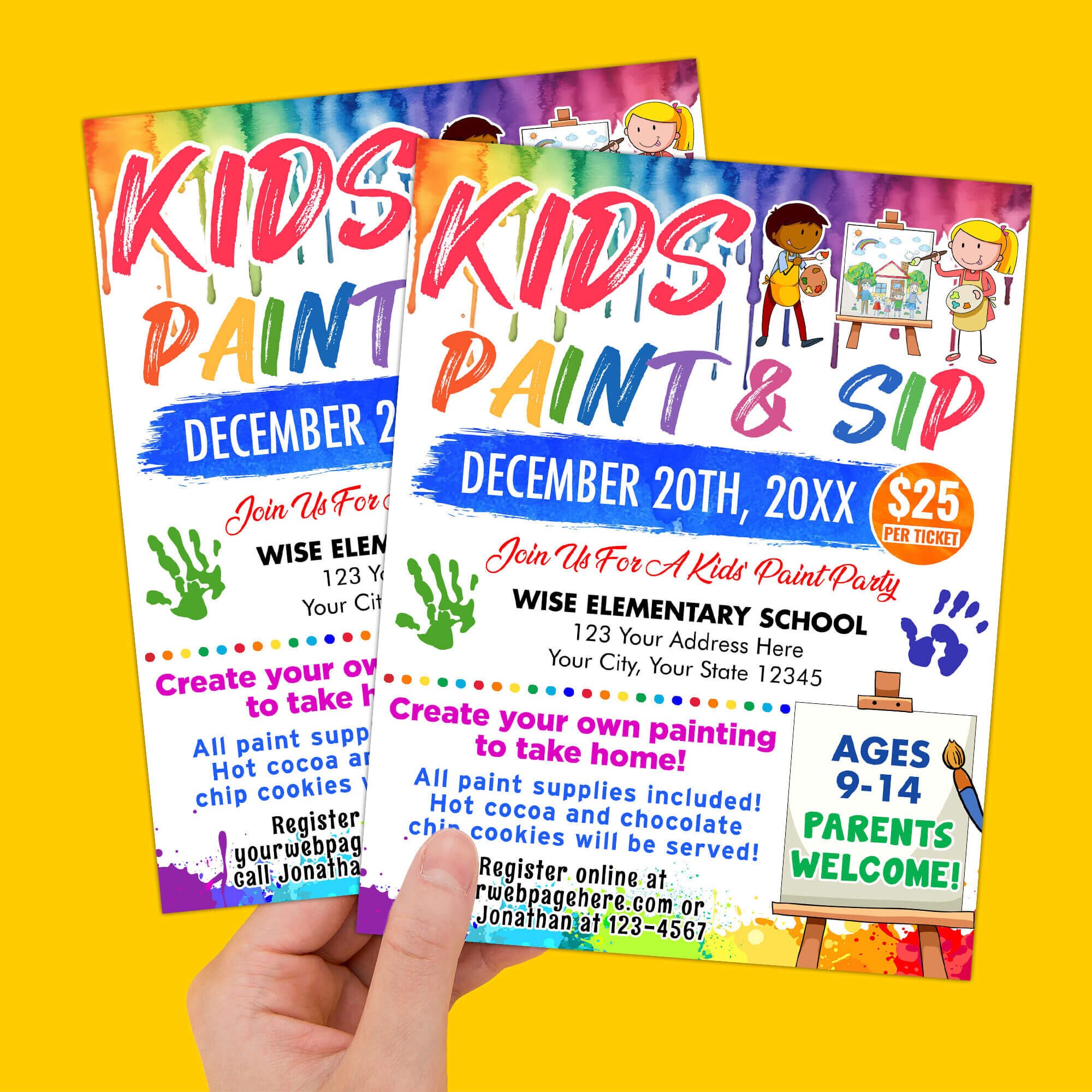 Sip And Paint For Kids The Perfect Weekend Activity Plus Free Printables - ph4y49h
