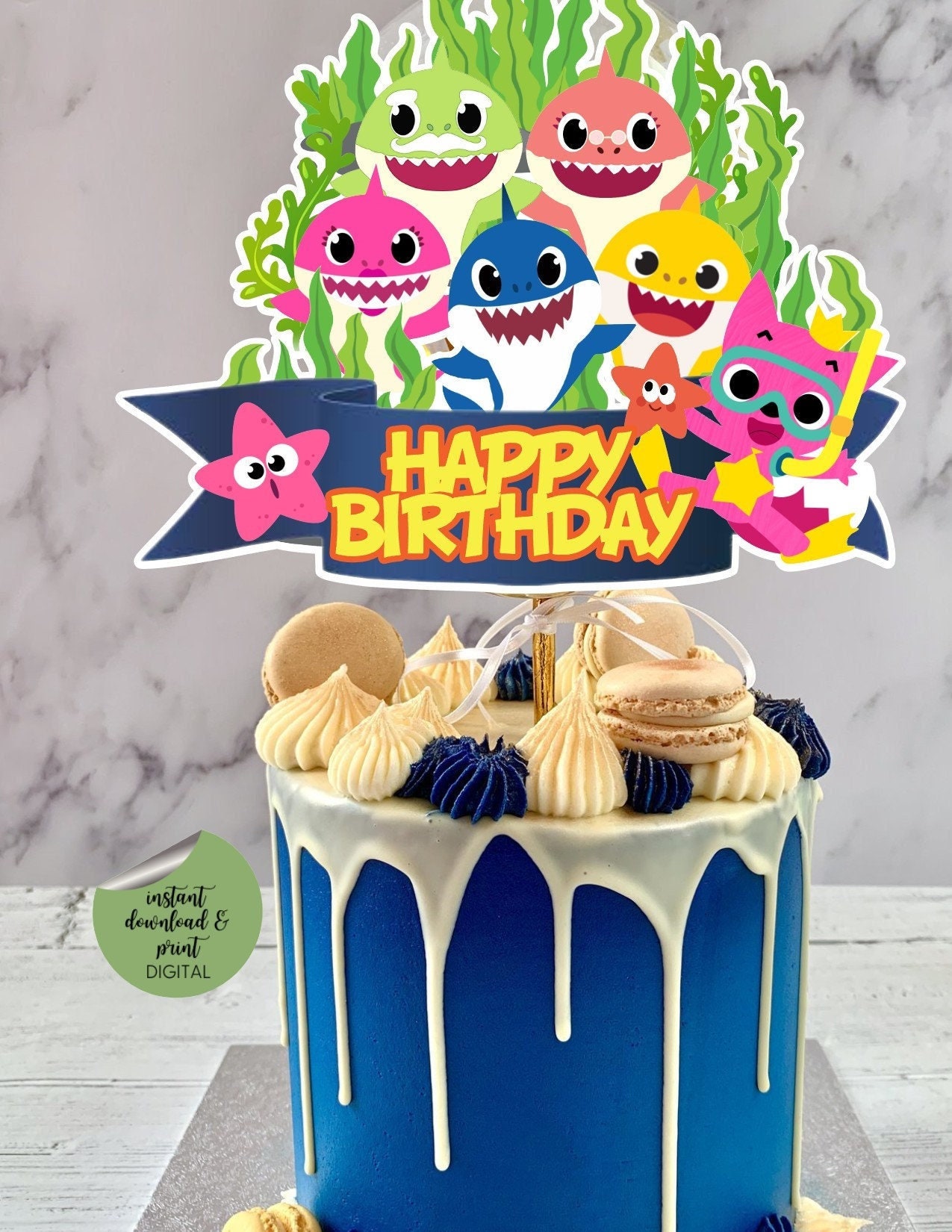 Top 145+ baby shark cake ideas latest in.eteachers