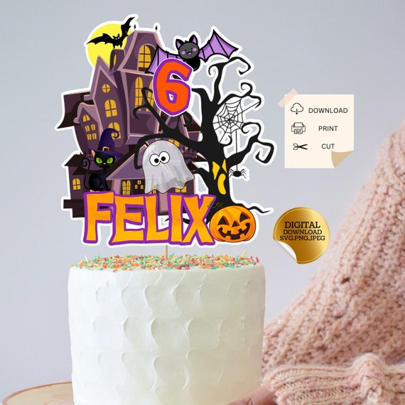 24 Stück Halloween Cupcake Topper Mit 24 Dessertlöffeln – Karton, Lebensmittelecht, Für Kuchen & Muffins
