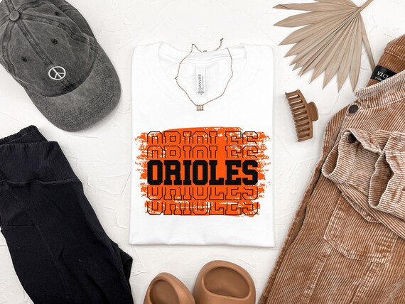 Orioles Shirt Oriole School Tshirt Vintage Team Mascot 