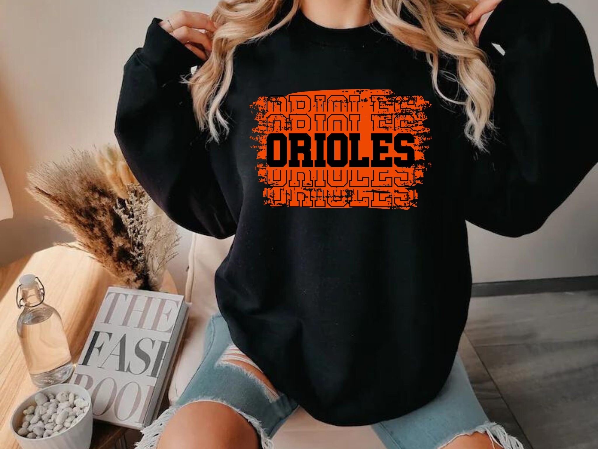 Orioles Gift Bag Oriole School Spirit Tote Vintage Team 