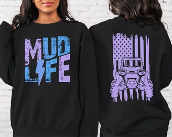 SxS Side By Side sweatshirt, UTV crew, Side By Side Is How We Ride, Off Road, 4x4 Sweater, Mud Run Shirt, trail life hoodie, just send it