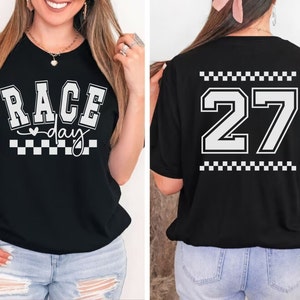 Custom Racing Shirt, Pit Crew, Dirt Track Shirt, BMX Race team Shirt, Go Kart Racing, Personalized Unisex race tee, Custom Your Name Racing