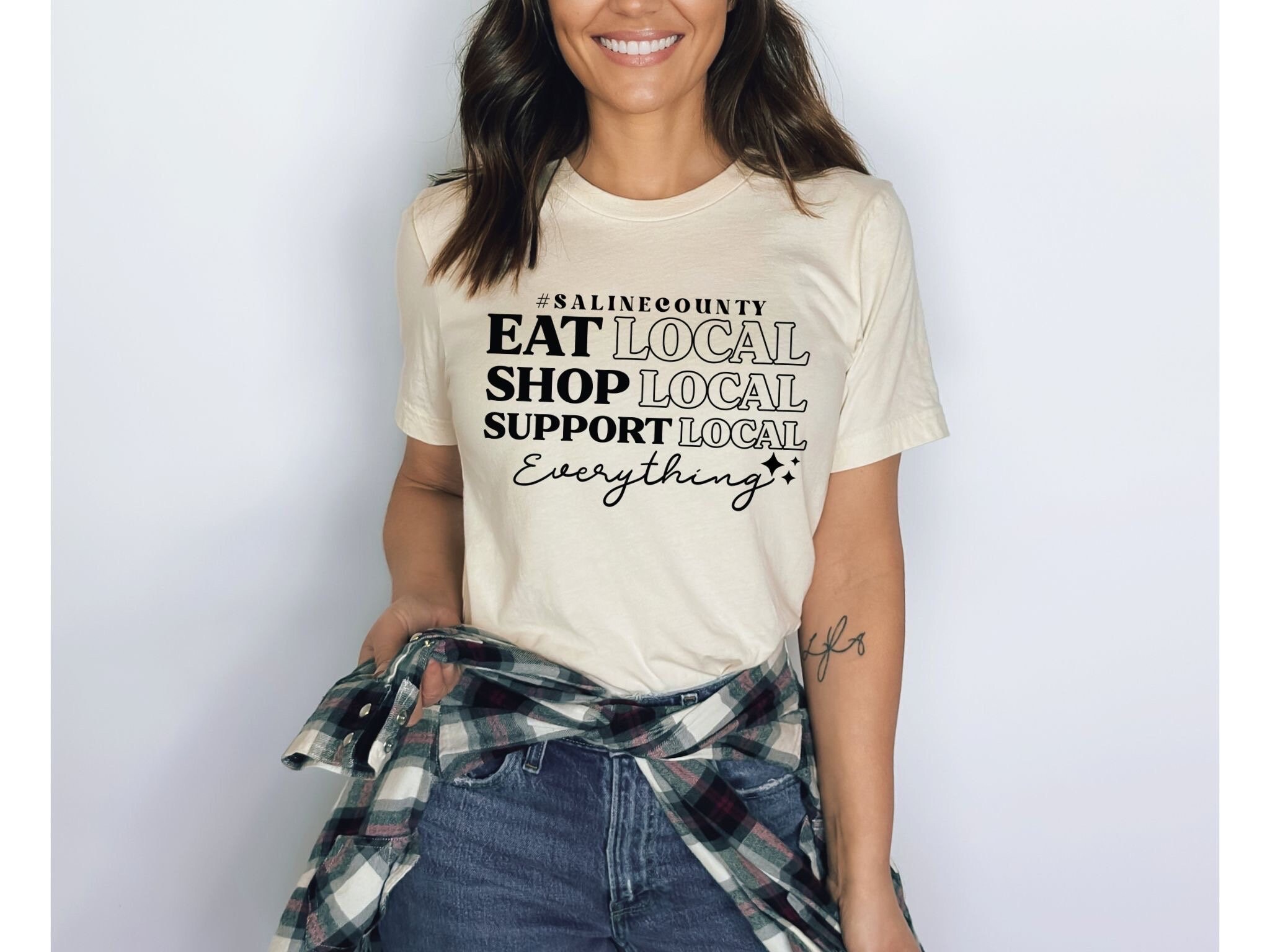 Local Shirts Custom Shop Local Shirt, Support Local Businesses Tshirt, Shop Small ...