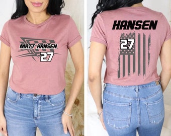Custom Racing Shirt, Pit Crew, Dirt Track Shirt, BMX Race team Shirt, Go Kart Racing, Personalized Unisex race tee, Custom Your Name Racing