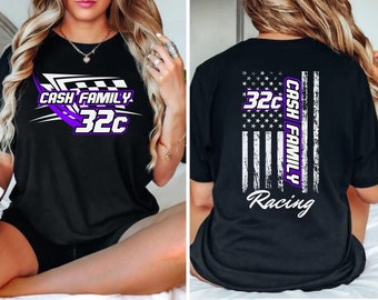 Custom Racing Shirt, Pit Crew, Dirt Track Shirt, BMX Race team Shirt, Go Kart Racing, Personalized Unisex race tee, Custom Your Name Racing