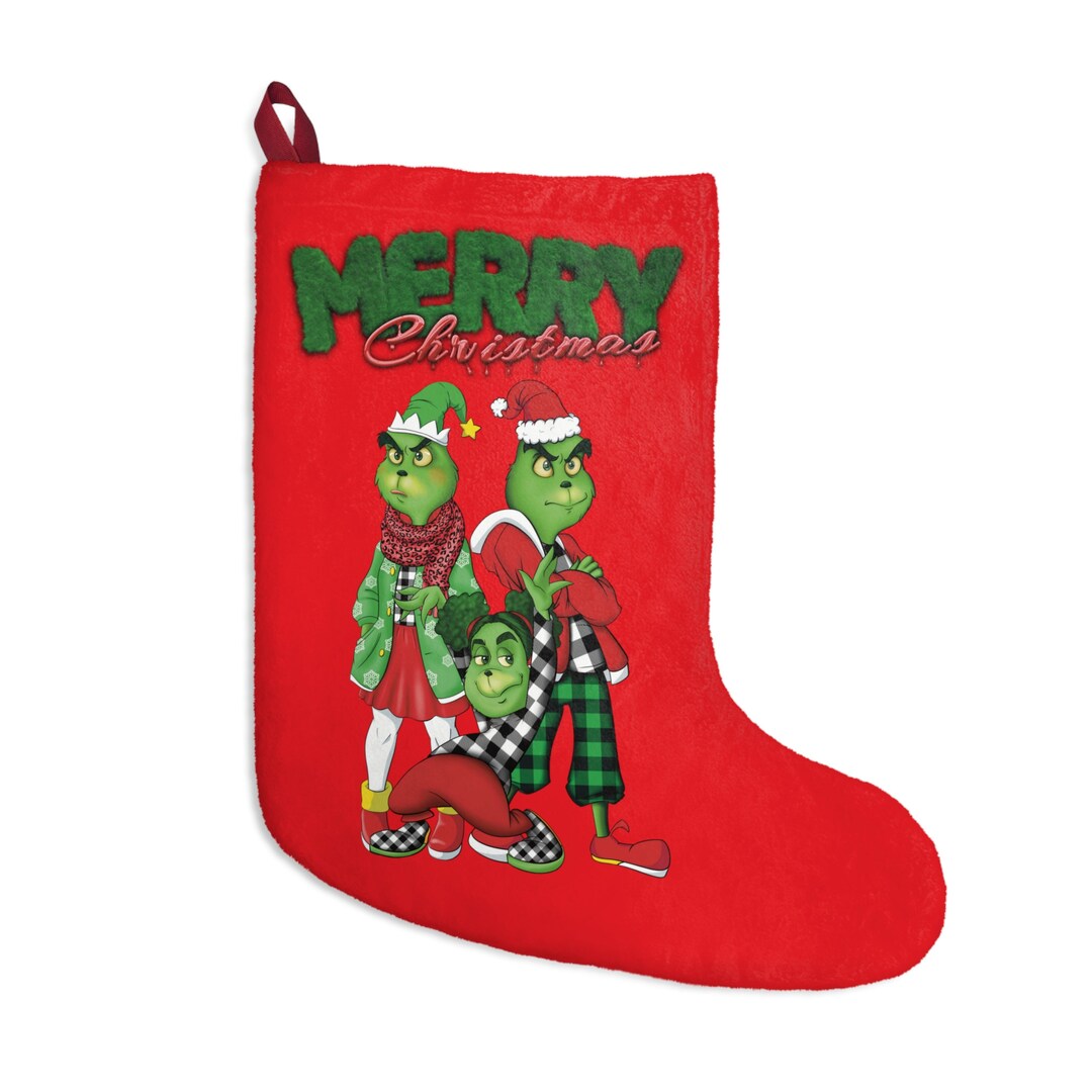 Grinch Family Christmas Stockings Etsy