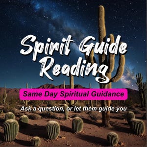 Same Day Spirit Guide Reading - Your Questions Answered - Blind Reading Available