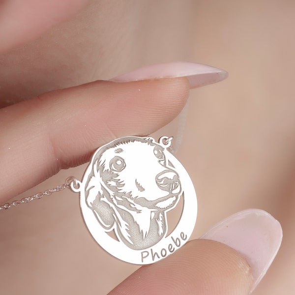 Personalized Italian Greyhound Silver Necklace • Your Dog Name Pendant • Handmade Dog Gifts • Best Choice for Dog Lovers • Dog Breed Jewelry