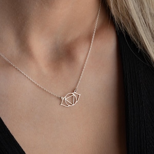 Third Eye Chakra Necklace • Silver Women Yoga Necklace • Spiritual Gift For Women • Third Eye Pendant • Gold Yoga Charms • Handmade Jewelry