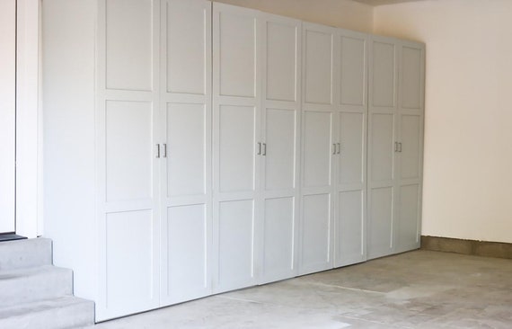 How to Build Oversized Garage Storage Cabinets