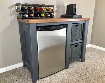Fridge Cabinet Wine or Coffee Bar DIY Plan PDF File Only Etsy