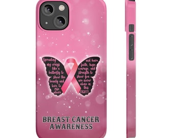 Breast Cancer Awareness Phone Case iPhone 14, iPhone 14 Pro, iPhone 14 Pro Max